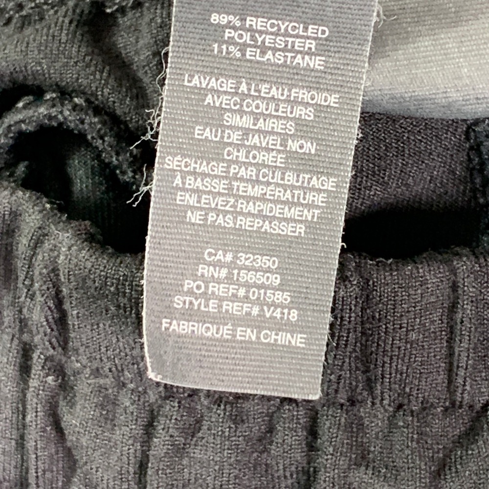 Vuori Ponto Performance Sweatpants Men Medium Black Stretch Athleisure V418 - Picture 3 of 9